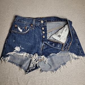 Levi's® Women's 501 Original High-Rise Jean Shorts | Size 26